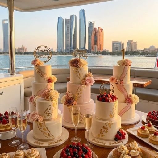 Birthday Cake Setup Abu Dhabi