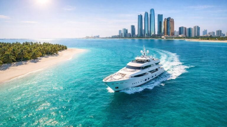 Luxury sunset cruise experience in Abu Dhabi contact +971505041445