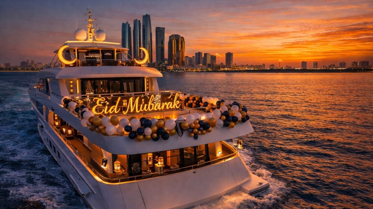 Luxury yacht celebration for Eid Al Fitr 2026 Abu Dhabi activities