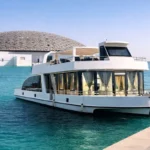 Bouquet House 90 birthday houseboat in Abu Dhabi