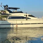 Golden Garland birthday yacht in Abu Dhabi