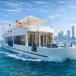 Milestone House 82 birthday houseboat in Abu Dhabi