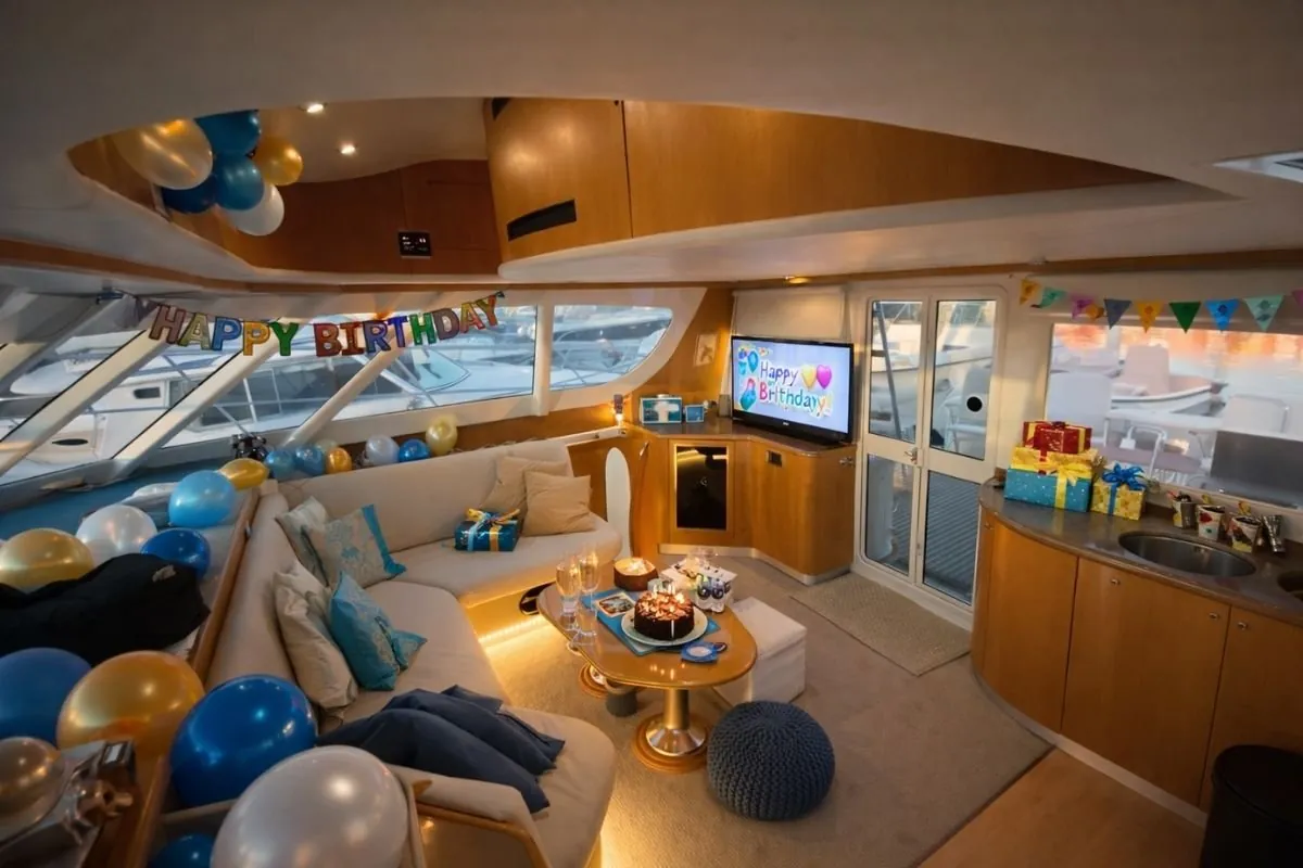Twin Candles catamaran in Abu Dhabi (2)
