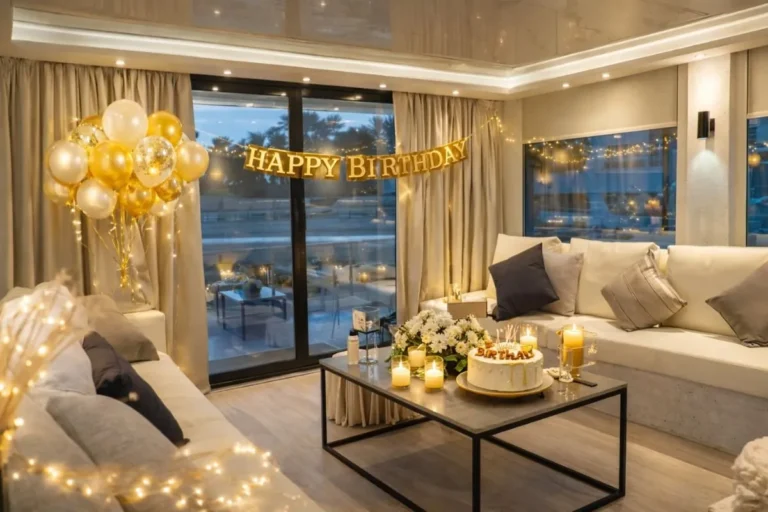 Velvet House birthday houseboat in Abu Dhabi (2)